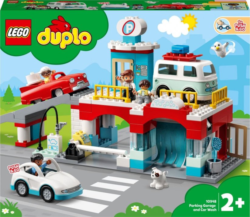 LEGO Duplo Parkovisko a autoumyváreň (10948)