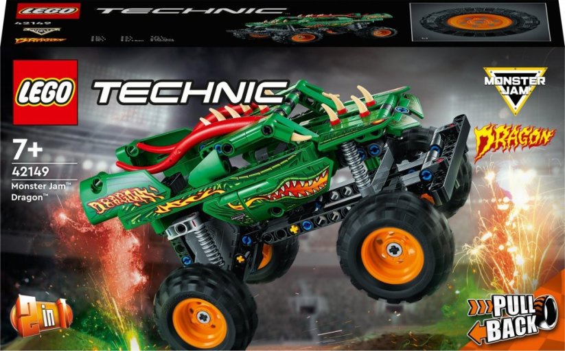 LEGO Technic Monster Jam™ Dragon™ (42149) 4ks