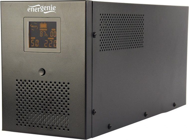 Gembird Zasilacz UPS 3000VA Line-in 1xC14 3xC13 2xShuko USB RJ45