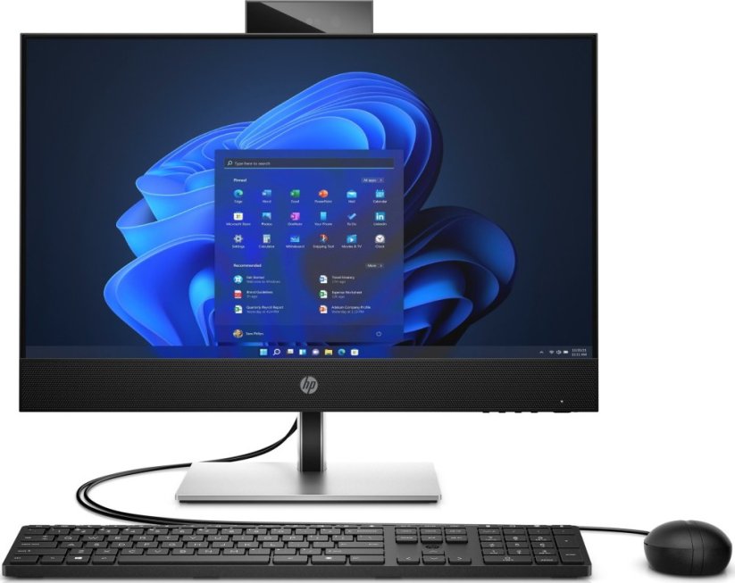 HP HP ProOne 440 G9 Intel Core i7 i7-14700T 60,5 cm (23.8") 1920 x 1080 px All-in-One PC 16 GB DDR5-SDRAM 512 GB SSD Windows 11 Pro Čierny