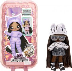 MG Bábika Na! Na! Na! Zebra Girl Miłe w dotyku Fuzzy Surprise