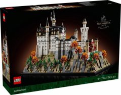 LeanToys Kocky Architecture 21063 Zámok Neuschwanstein LEGO