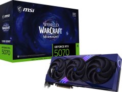 MSI GeForce RTX 5070 World of Warcraft Midnight Void Edition OC 12GB GDDR7 DLSS4 (G507012WMVEC)