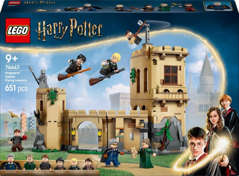 LEGO Harry Potter Zamek Hogwart™: lekcja rokovania na miotle