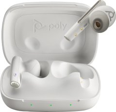 HP HP Poly Voyager Free 60 UC M White Sand Earbuds +BT700 USB-A Adapter +Basic Charge Case