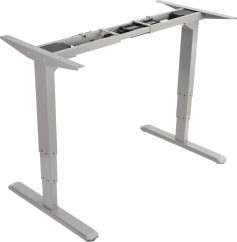 Equip Equip ERGO elek. Schreibtischrahmen stufenlos grau DualMoto