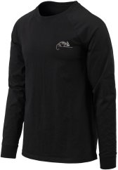 Helikon-Tex T-shirt Long Sleeve (Helikon-Tex Logo) - Čierny