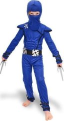 Sachs Strój Ninja Modrý rozm. 116-128cm