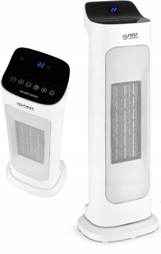 First TZS First Austria FAN HEATER, CERAMIC, STAND, 2000W, DISPLAY, 2 POWER LEVELS FA-5565-4