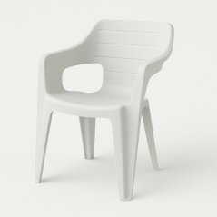 Keter kreslo ogrodowe Bilbao Low Back Biely (8711245160443)