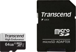 Transcend 350V MicroSDXC 64 GB Class 10 UHS-I/U1  (TS64GUSD350V)