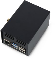 HiFiBerry Etui, Pre Raspberry Pi 5 - stal - Čierny (AN-25041)