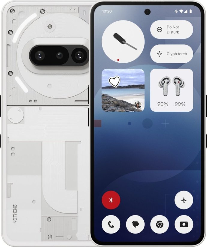 Nothing Phone (3a) 5G 12/256GB Biały (A10400146)