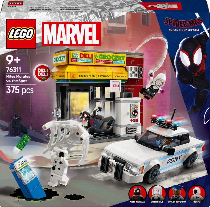 LEGO Marvel Multiwersum: Miles Morales kontra Spot (76311)