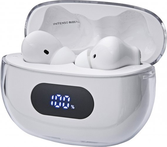 Intenso Buds Plus T312AE, headset (white)