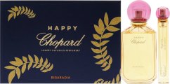 Chopard Luxury Naturals Perfumery Set Chopard: Happy Bigaradia, Eau De Parfum, For Women, 100 ml + Happy Bigaradia, Eau De Parfum, For Women, 10 ml + Chopard, Synthetic Leather, Bag, Trouse Pouche, Blue, For Women, 2.4 x 9 x 6.2 For Women WOMEN