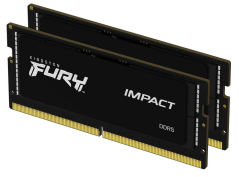 Kingston Fury Impact, SODIMM, DDR5, 64 GB, 5600 MHz, CL40 (KF556S40IBK2-64)