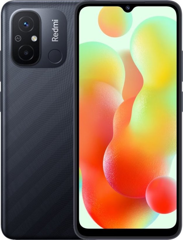 Xiaomi Redmi 12C 4/128GB Grafitový  (MZB0DH2EU)