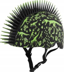 C-PREME prilba detský juniorski C-PREME T-REX BONEZ MOHAWK black roz. S CHILD FS 5+ (50-54 cm) (NEW)