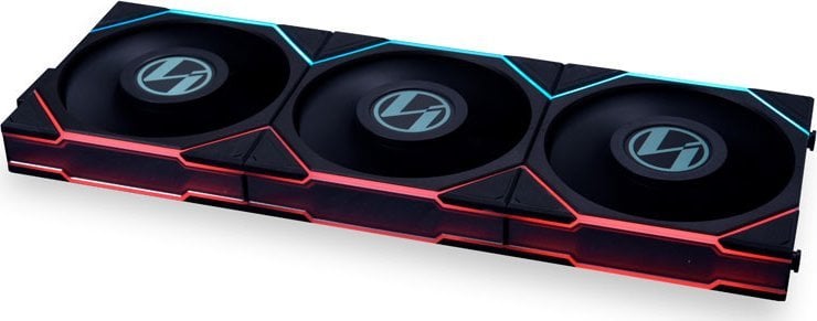 Lian Li Uni Fan TL LCD 120 RGB 3-pack + Hub (12TLLCD3B)