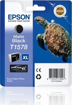 Epson Tintenpatrone matte Čierny T 157            T 1578N