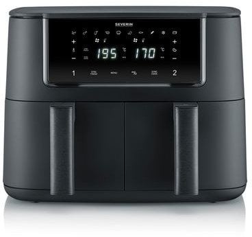 Severin SEVERIN AF 2463 Frytkownica beztłuszczowa Dual Air Fryer 8 L