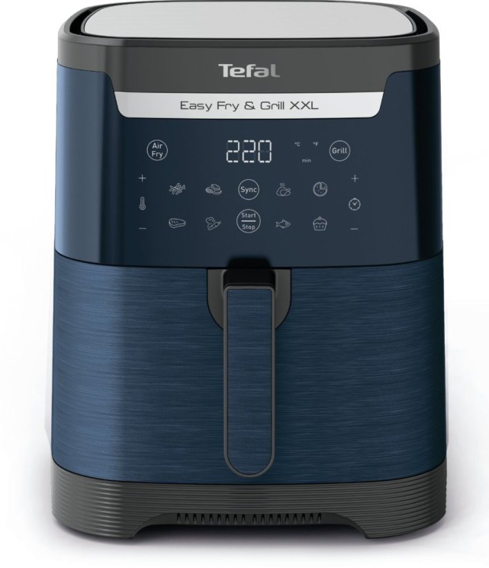 Tefal Frytkownica beztłuszczowa Tefal EY801410 Modrý