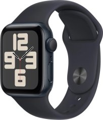 Apple Apple Watch SE GPS 40mm Midnight Aluminium Case with Midnight Sport Band - S/M,Model A2722