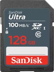 SanDisk Ultra SDXC 128 GB Class 10 UHS-I/U1  (SDSDUNR-128G-GN3IN)