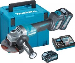 Makita SZLIFIERKA KÄTOWA akumulátorOWA 125MM 40V XGT 2*4.0AH MAKPAC