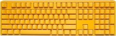 Ducky One 3 Yellow Gaming Tastatur, RGB LED - MX-Silent-Red (US)