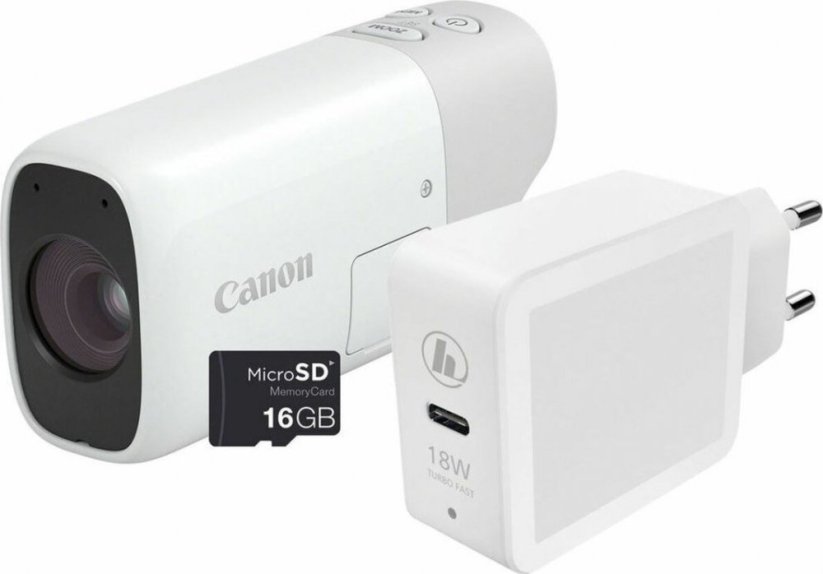 Canon PowerShot Zoom Biely