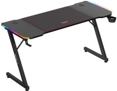 Huzaro Hero 3.3 RGB čierne 140 cm x 60 cm