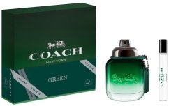 Coach Set Green Eau De Toilette For Men 100 ml + Green Eau De Toilette For Men 10 ml