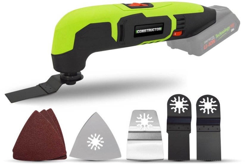Ryobi Cordless multi-function tool CONSTRUCTOR, 20 V, with accessories, without battery
