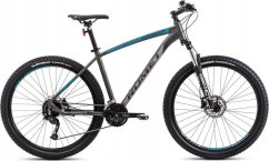Romet Dviratis Romet Rambler R7.4 2025 graphite-silver-turquoise-18" / M (Dydis: 18" / M)