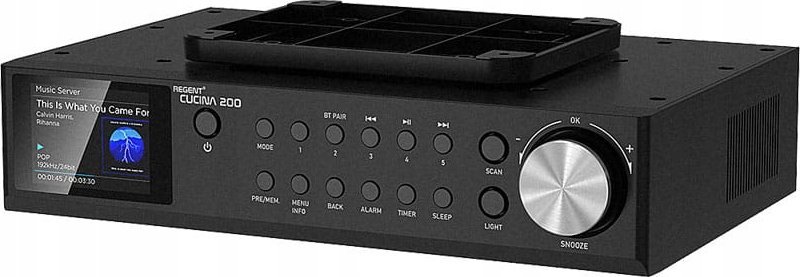 Ferguson Radio kuchenne Regent Cucina 200 czarne