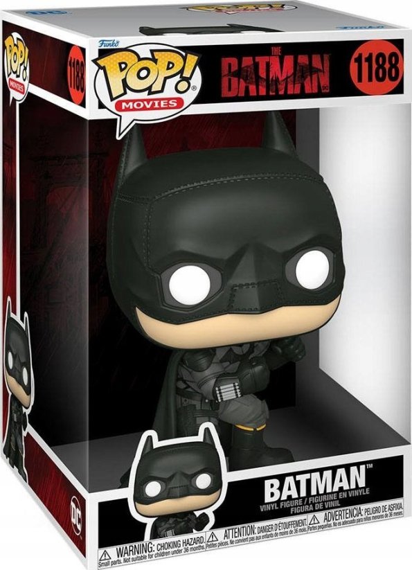 XXX_Funko (właściwy Funko Pop) Funko! POP 10" Batman (25 cm.)