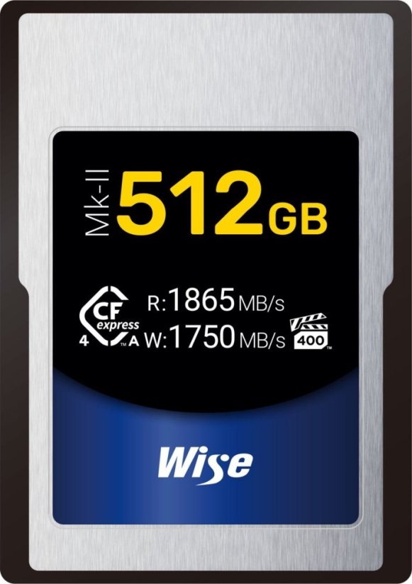 Wise CFX4-A CFexpress 512 GB  (WI-CFX4-A512M2)