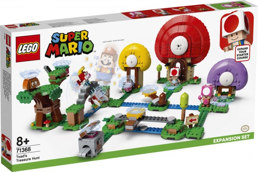 LEGO Super Mario Toad szuka skarbu - Sada rozszerzający (71368)