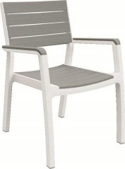 Keter Keter Darza kresls Harmony Armchair balts/gaisi peleks 29201284