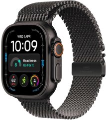Apple Watch Ultra 4 GPS + Cellular 49mm Black Titanium / Milanese Loop L Čierny  (MJAX4ET/A)