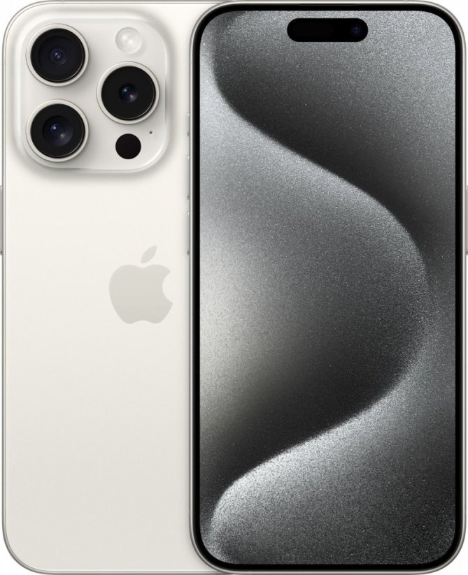 iPhone 15 Pro 512 GB biely titán