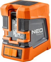 Neo Krížový líniový laser 75-101 Červený 15 m