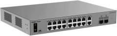 Reyee POE 16-portowy + 2X Uplink + 2X SFP (RG-ES220GS-P-V2)