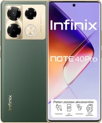 Infinix Note 40 Pro 12/256GB Zielony  (NOTE40PRO_VINTAGE_GREEN)