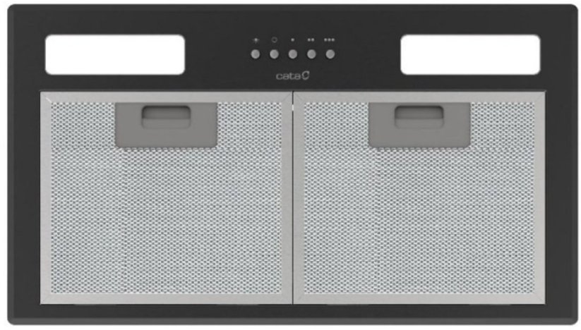Cata CATA | Hood | GT-PLUS 45 BK /M | Canopy | Energy efficiency class C | Plotis 60 cm | 645 m³/h | Mechanical control | LED | Juodas