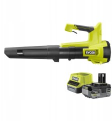 Ryobi Ryobi ONE+ Cordless Leaf Blower RY18BLB-140, 18 Volt (green/black, Li-Ion battery 4.0 Ah)