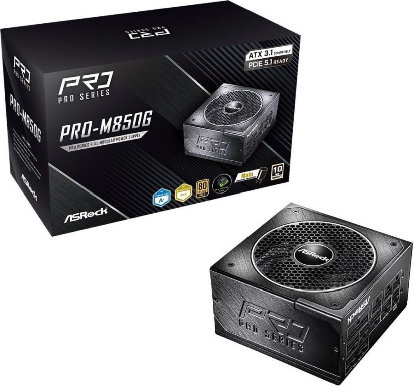 ASRock Asrock PRO-M850G 850W 80 PLUS Gold