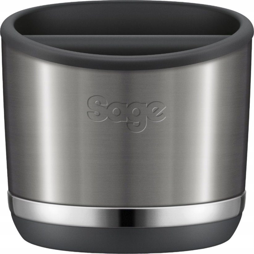 Sage Sage the Knock Box(tm) 20 Coffee Grounds Disposal Box - Black/Silver